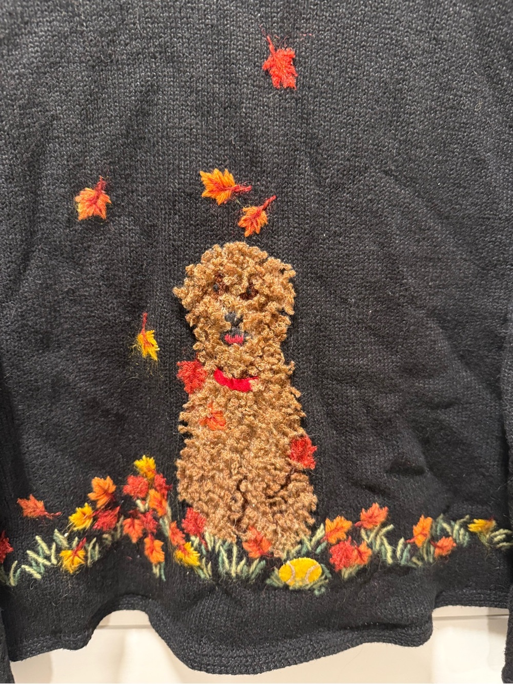 Fall sweater Northern Isles Dog Autumn leaves - Picture 3 of 6